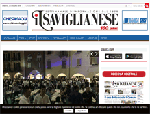 Tablet Screenshot of ilsaviglianese.com